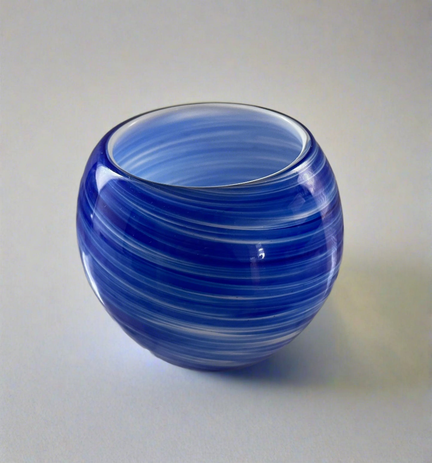 Blown Glass Tealight Holder