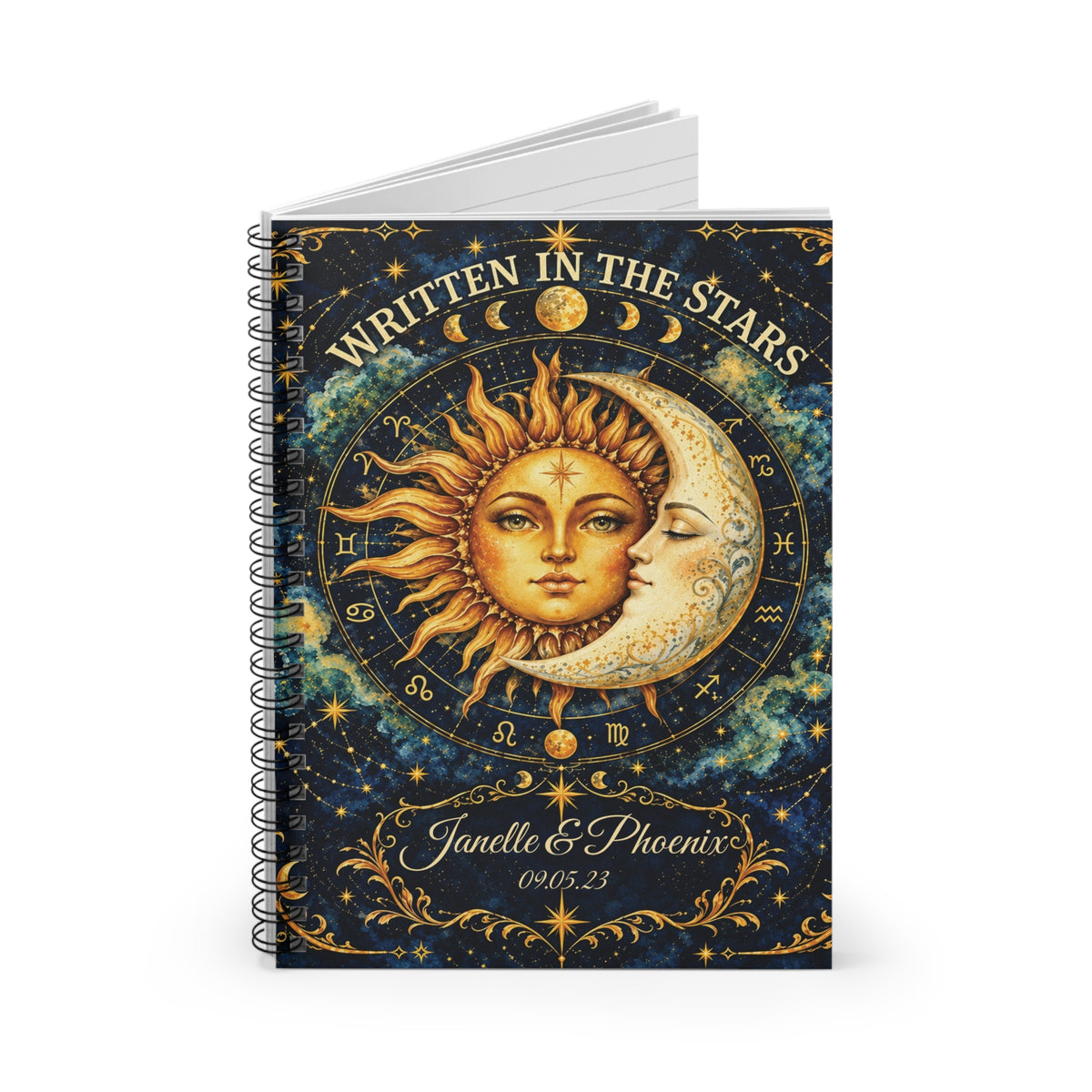 Written in the Stars | Personalized Spiral Notebook