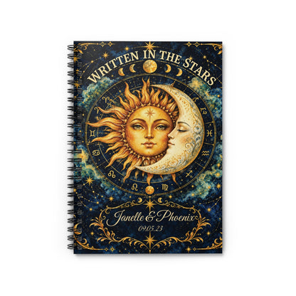 Written in the Stars | Personalized Spiral Notebook