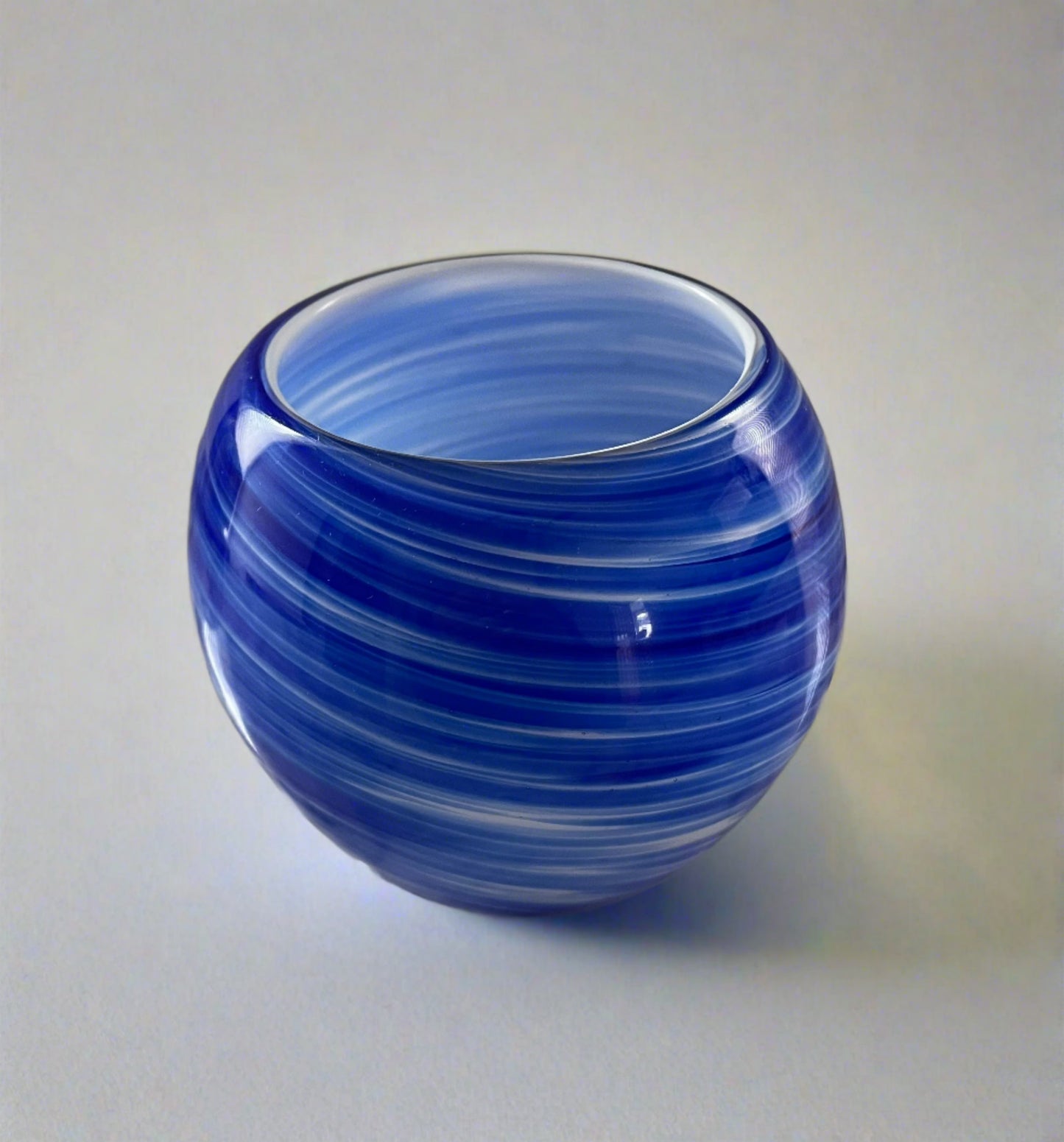 Blown Glass Tealight Holder