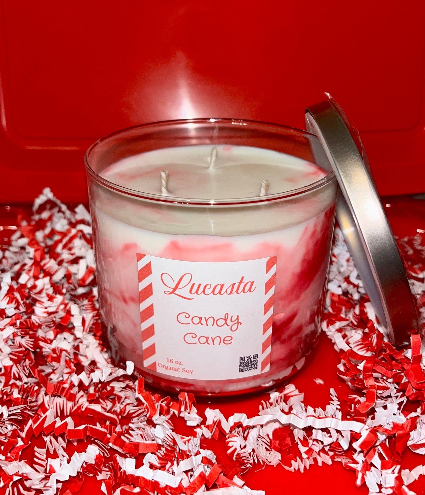 Candy Cane 3-Wick